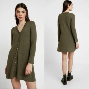 American Eagle Waffle Knit Dress